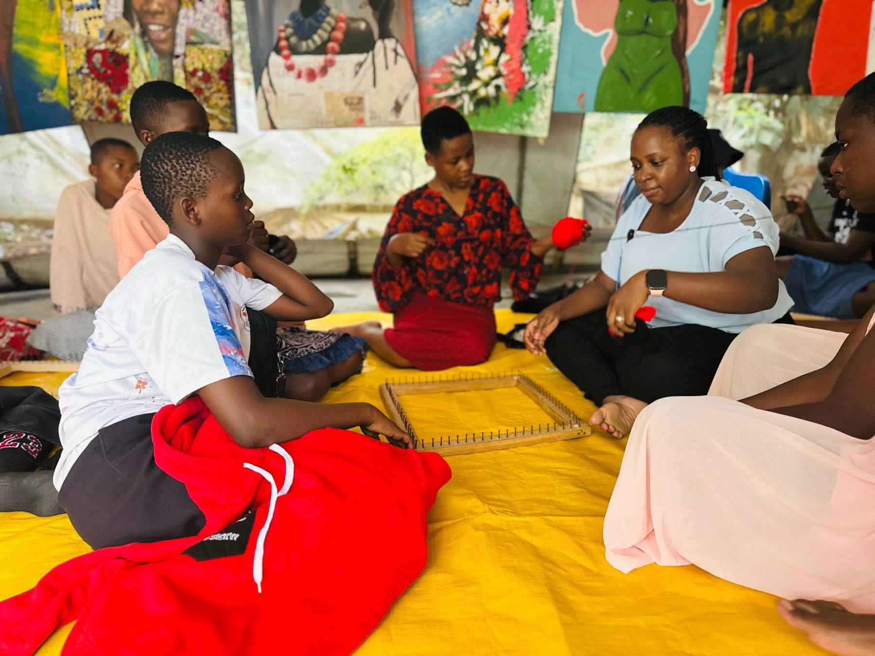 Maanyi Foundation skills training circle