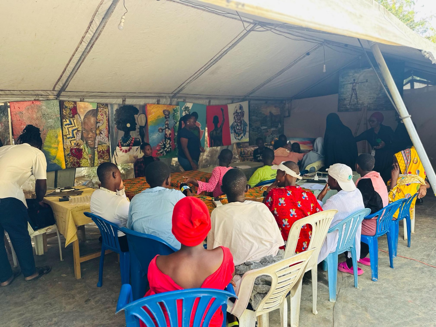 Maanyi Foundation vocational and life skills training session