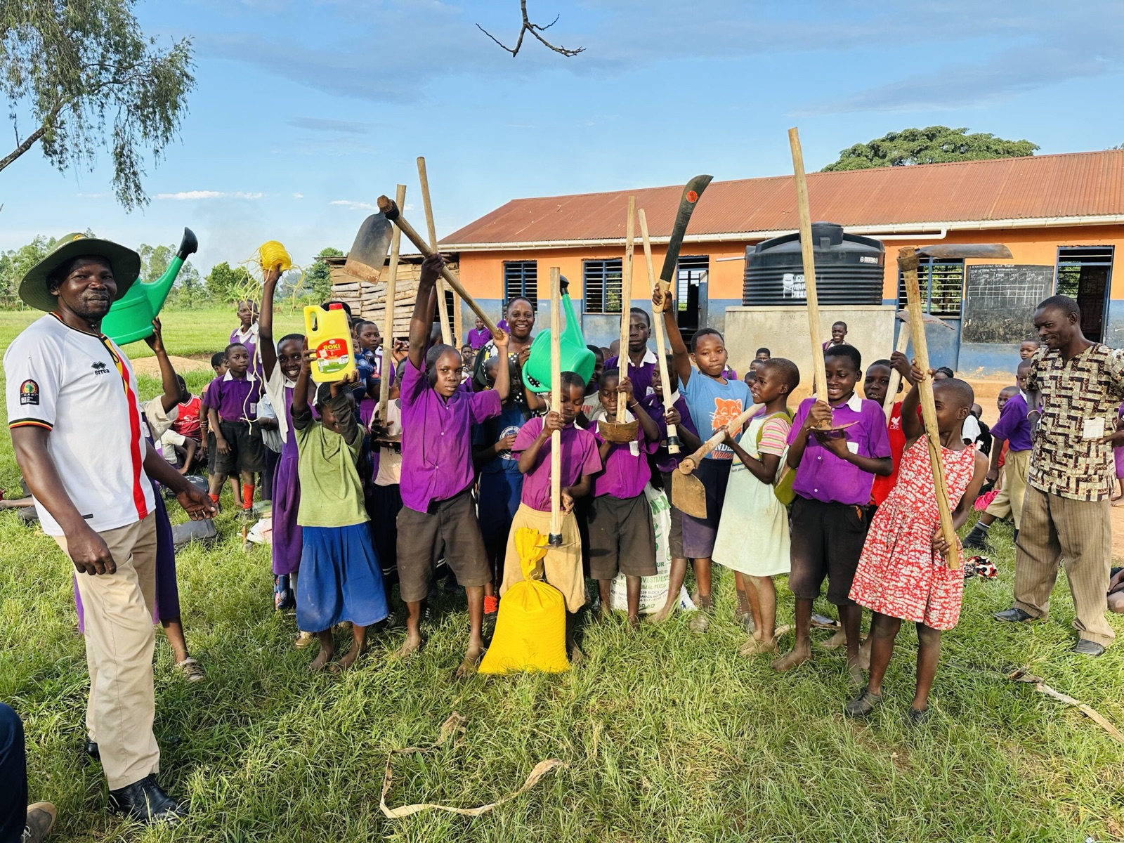 Maanyi Foundation community garden training